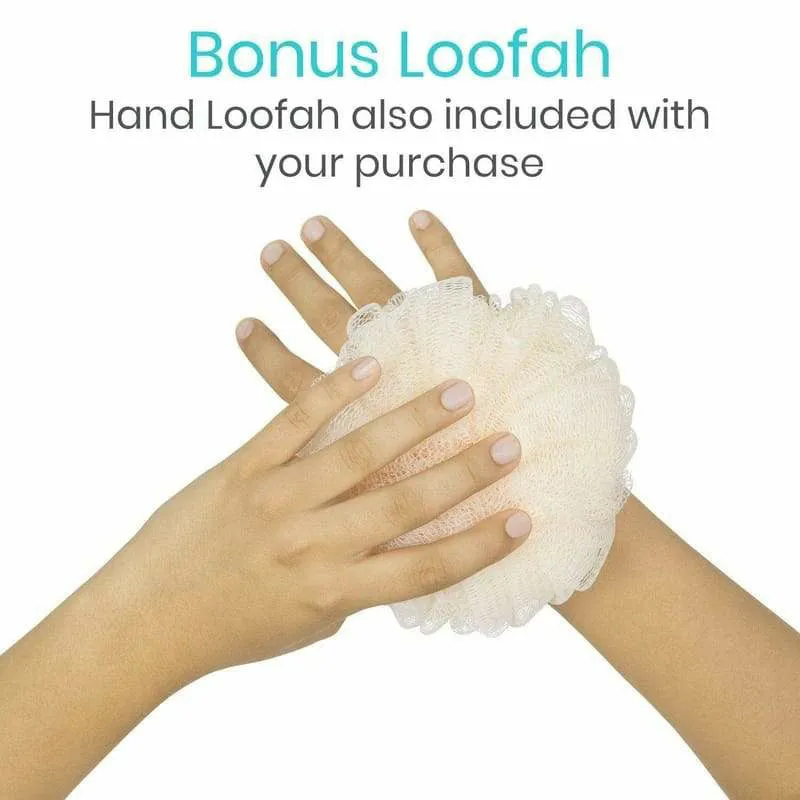 Vive Health Body Loofah Brush - Natural