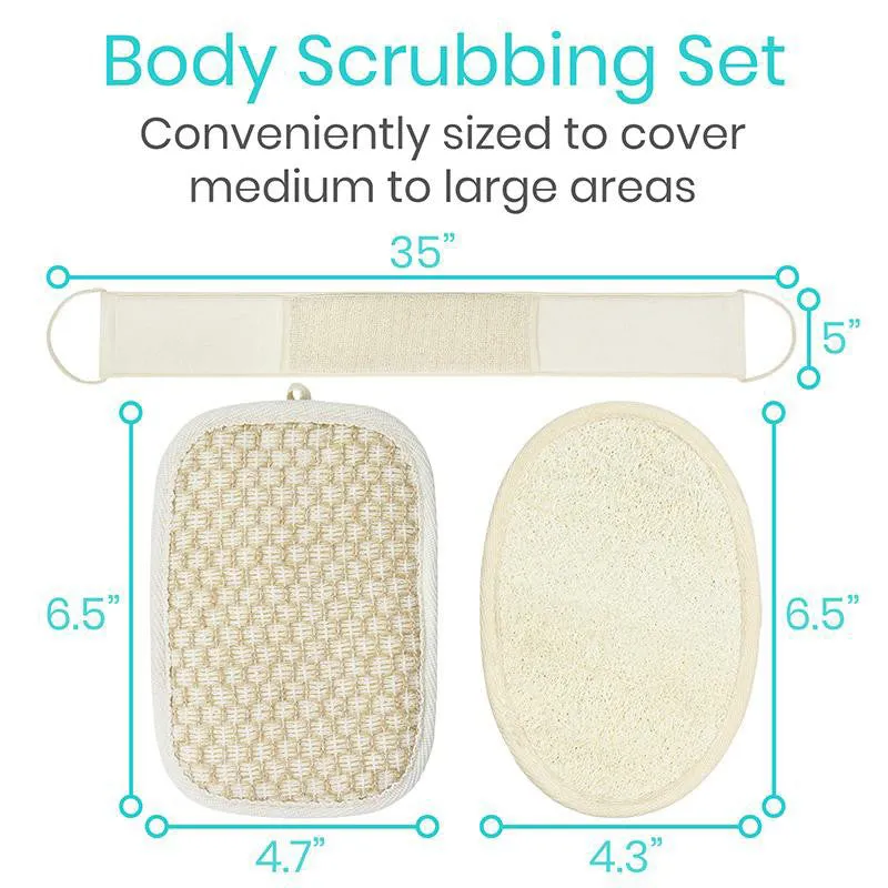 Vive Health Body Scrubbing Set