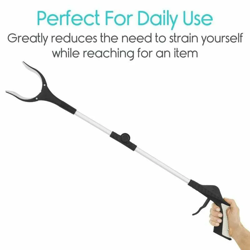 Vive Health Folding Reacher Grabber - Black