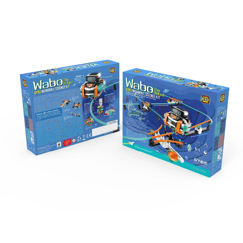 WABO Gyro Monorail Science Kit: Explore the Wonders of Gyroscopic Motion!