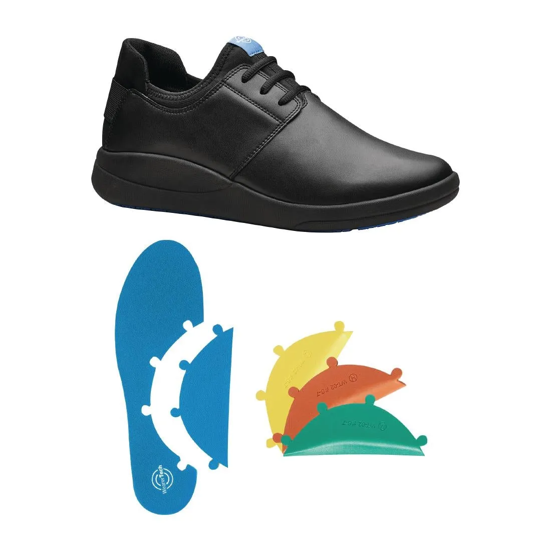 WearerTech Relieve Shoe Black/Black with Modular Insole Size 42