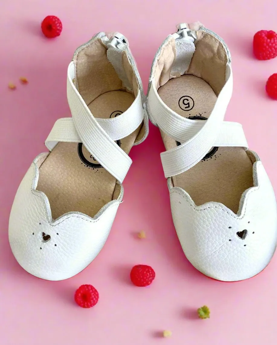 White Sophia Sandal