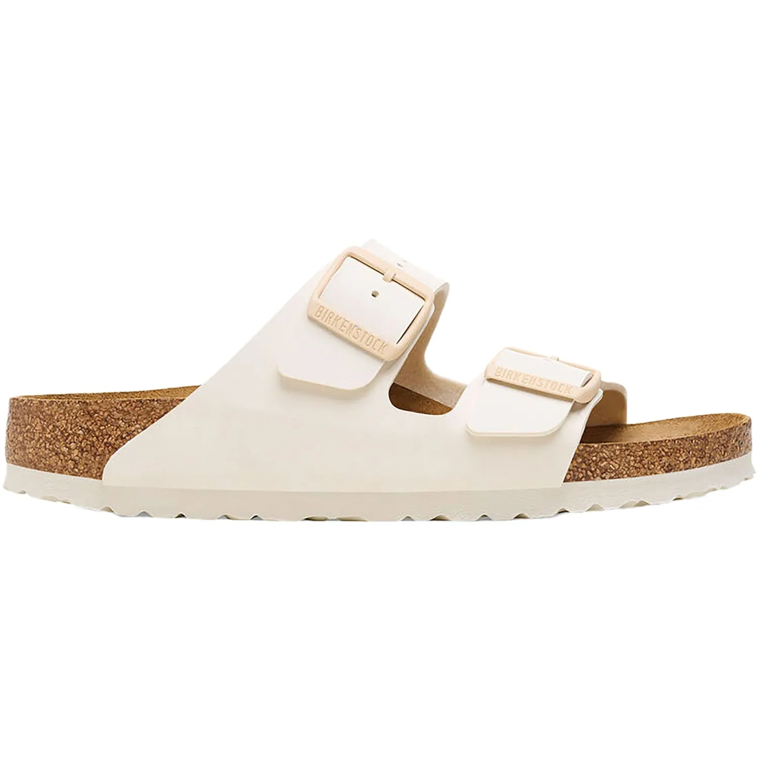 Women's Birkenstock Arizona Eggshell Birko-Flor