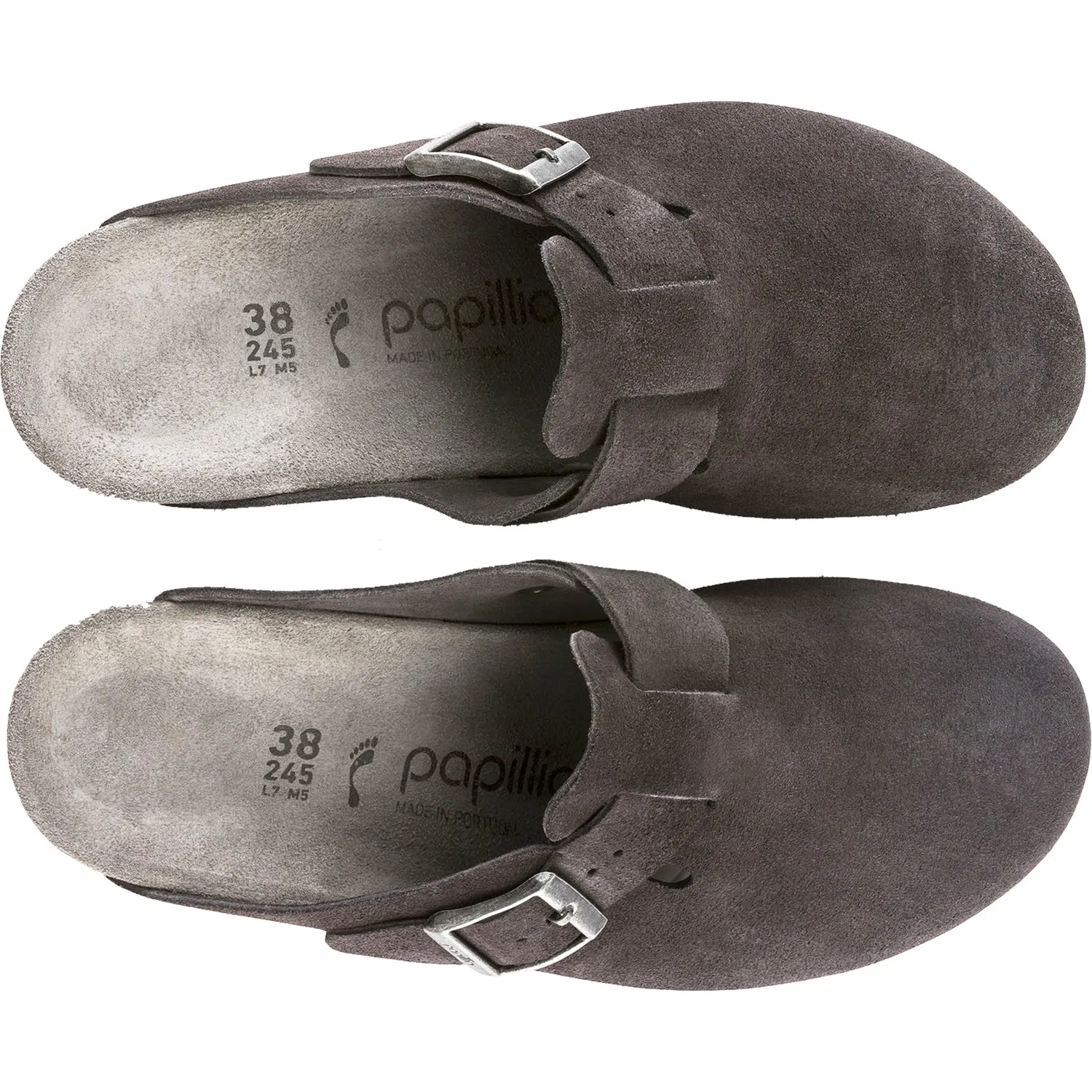 Women's Birkenstock Papillio Fanny Anthracite Suede