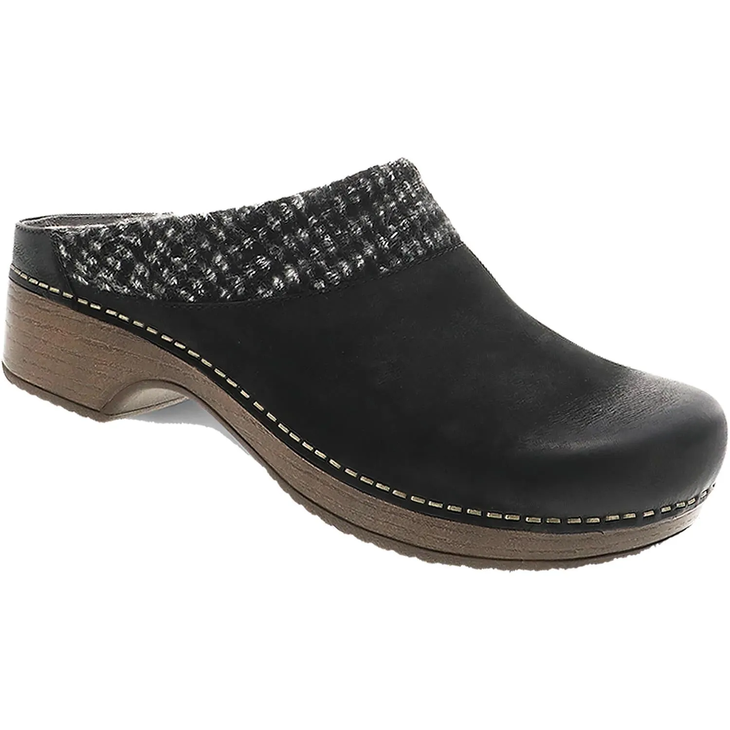 Women's Dansko Bev Black Burnished Nubuck