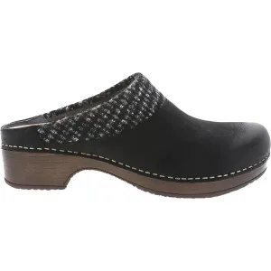 Women's Dansko Bev Black Burnished Nubuck