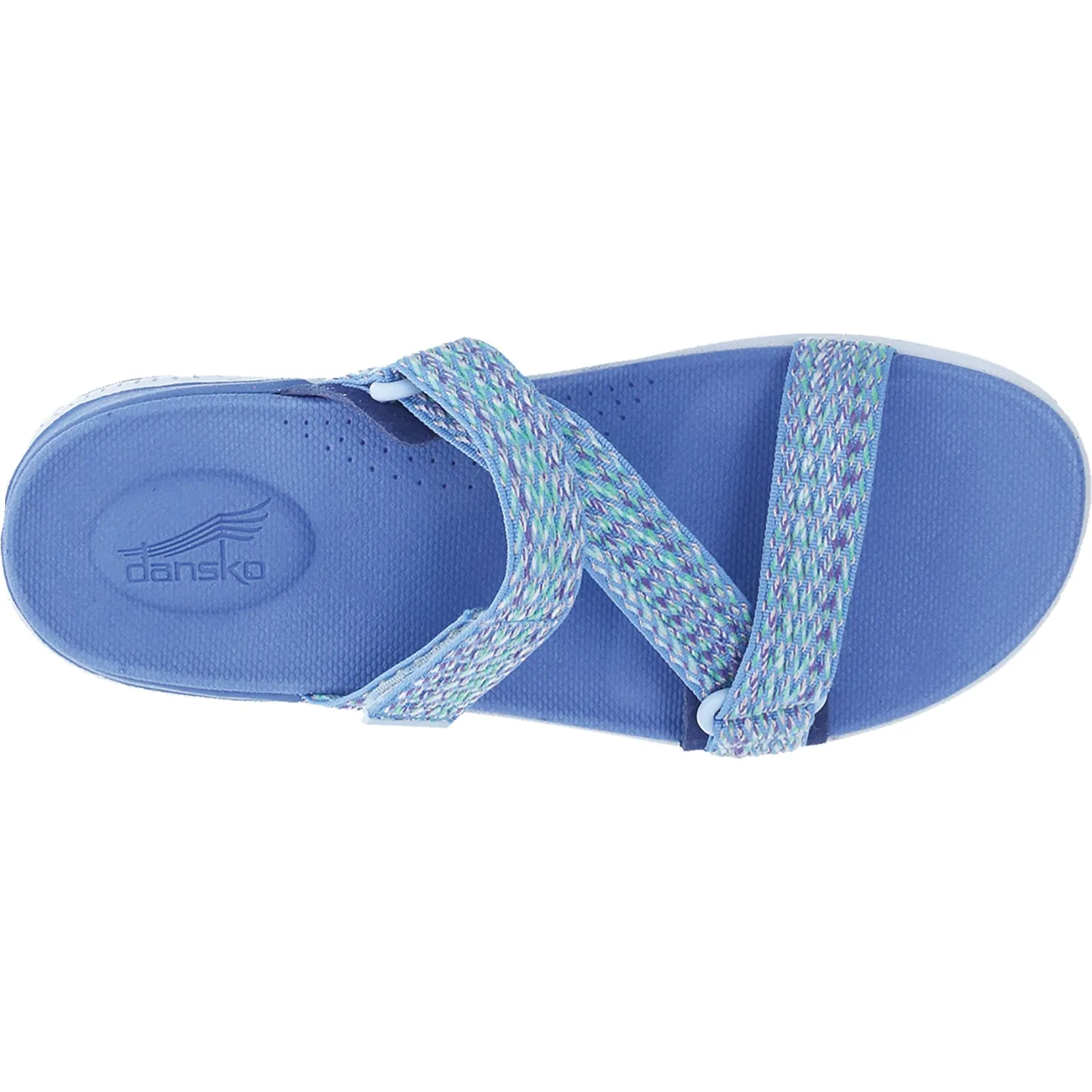 Women's Dansko Rosette Blue Multi Fabric