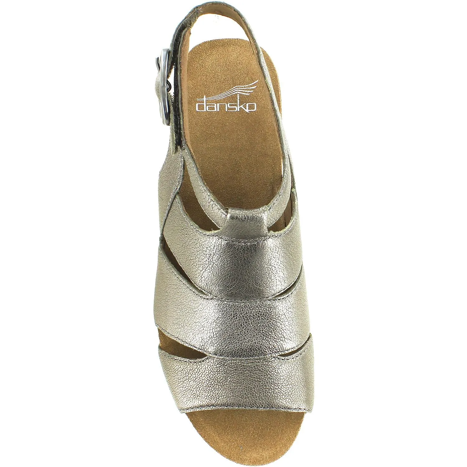 Women's Dansko Sera Pewter Nappa Leather