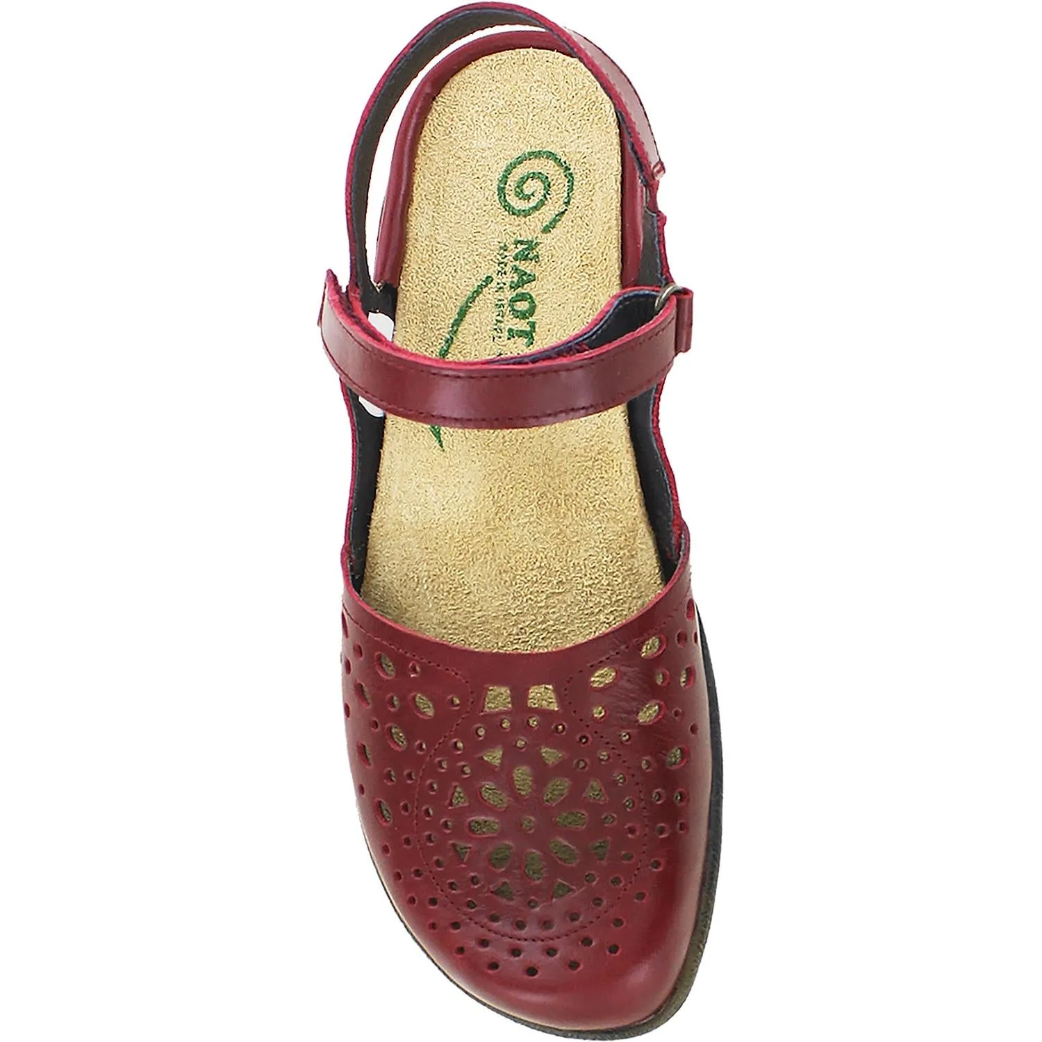 Women's Naot Arataki Rumba Red Leather