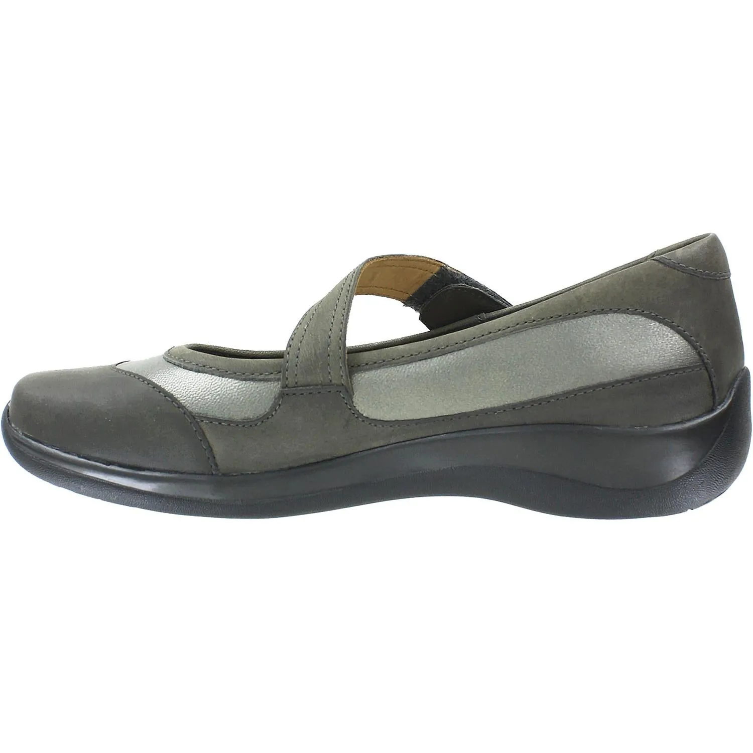 Women's Ziera Jet Charcoal Pewter Leather