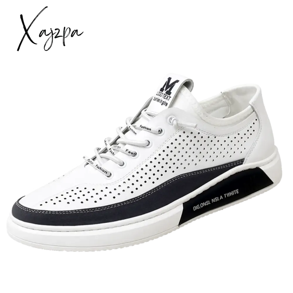 Xajzpa - Men's Casual Shoes Rubber Sole Sports Casual Breathable Youth Trend Comfortable Outdoor Leisure Shoes Men Fashion Sneakers