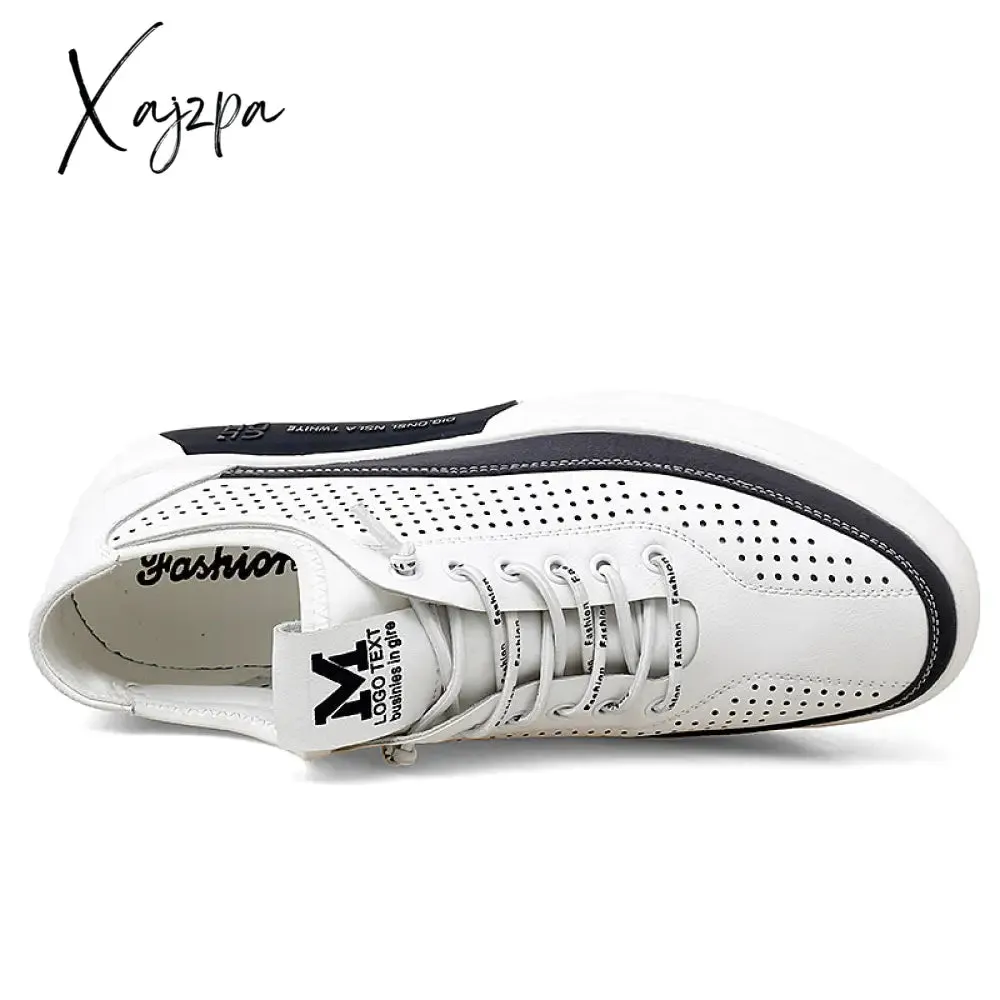 Xajzpa - Men's Casual Shoes Rubber Sole Sports Casual Breathable Youth Trend Comfortable Outdoor Leisure Shoes Men Fashion Sneakers