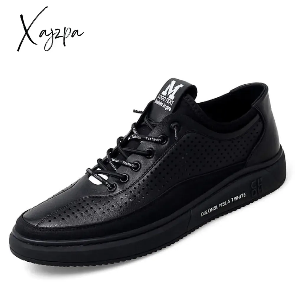 Xajzpa - Men's Casual Shoes Rubber Sole Sports Casual Breathable Youth Trend Comfortable Outdoor Leisure Shoes Men Fashion Sneakers