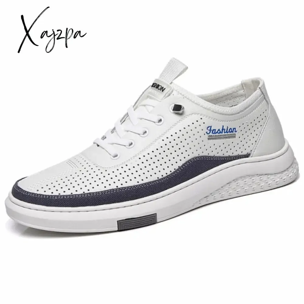 Xajzpa - Men's Casual Shoes Rubber Sole Sports Casual Breathable Youth Trend Comfortable Outdoor Leisure Shoes Men Fashion Sneakers