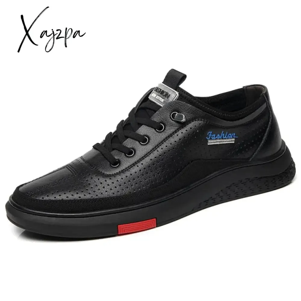 Xajzpa - Men's Casual Shoes Rubber Sole Sports Casual Breathable Youth Trend Comfortable Outdoor Leisure Shoes Men Fashion Sneakers