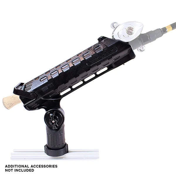 YakAttack AR Tube™ Rod Holder w/ Track Mounted LockNLoad™ Mounting System