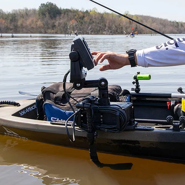 YakAttack Rectangular Fish Finder Mount w/ Mounting System