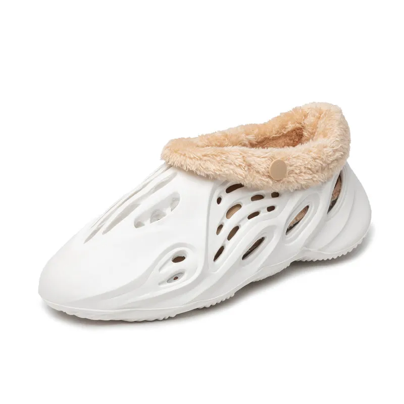 YEEZY Women Furry Foam Runners