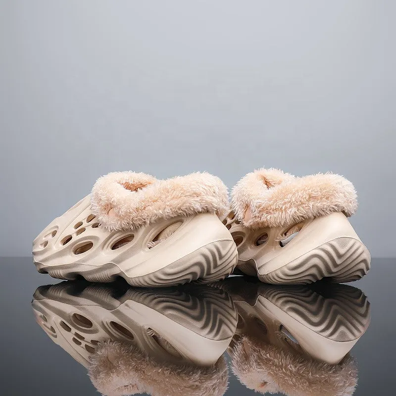 YEEZY Women Furry Foam Runners